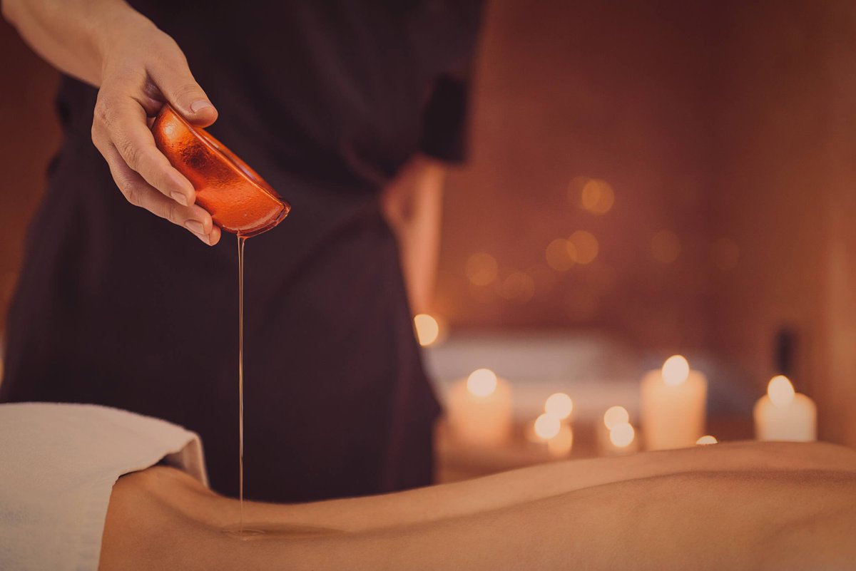 Exotic Oil for a Massage