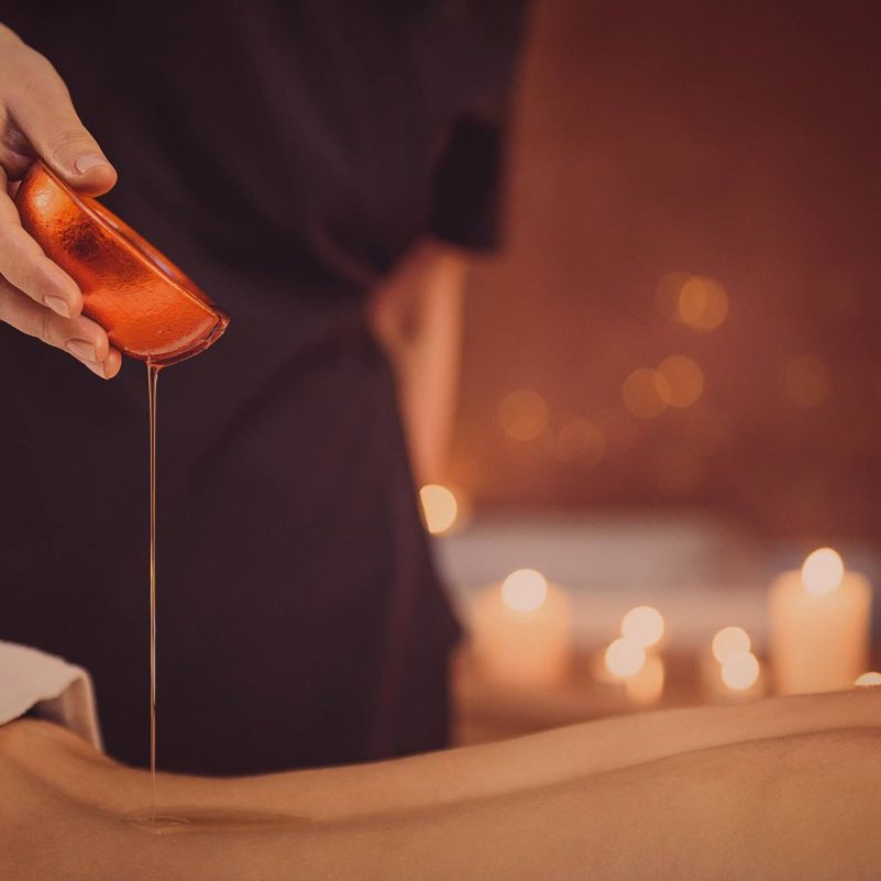 Exotic Oil for a Massage